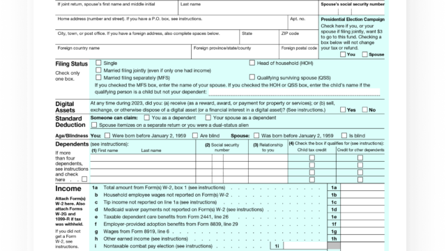 【Form 1040・Form 1040-SR・Form 1040-X】Which Tax Form Should You Use ...